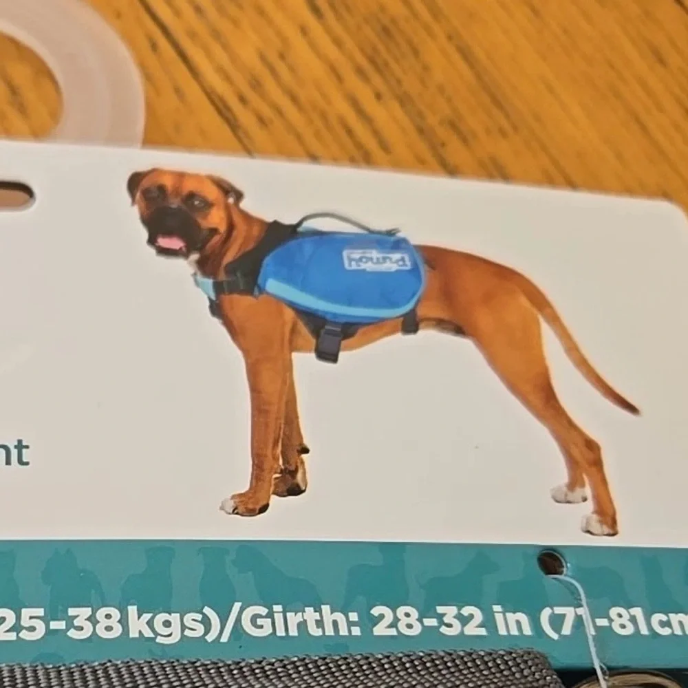 Outward Hound Teal Dog Pack - L, Like New